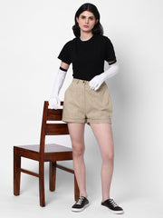 Women's Antibacterial Cotton Full Hand Gloves - Pack of 1 Pair