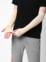 Antibacterial Arm Protectors/Sleeves for Men (Pack of 1 - Pair, UPF 50+)