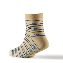 Young Wings Multicolor Self Design Free Size Ankle length Design Causal & Formal Wear Socks-(Pack of 5, Style no.2409-M1)