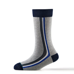 Young Wings Multicolor Self Design Free Size Calf Length Causal & Formal Wear Socks-(Pack of 5, Style no.3706-M1)