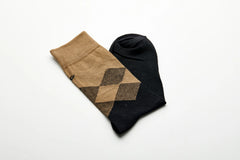 Young Wings Multicolor Self Design Free Size Calf Length Causal & Formal Wear Socks-(Pack of 5, Style no.3710-M1)