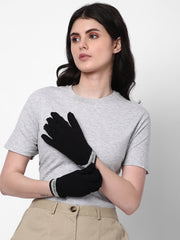 Women's Antibacterial Cotton Hand Gloves - Pack of 2 Pairs