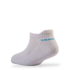 Young Wings Bamboo Fabric Solid Design Ankle Length Sports Socks - Pack of 3, Style no.2613-M3