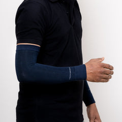 Young Wings Antibacterial Cotton Fabric Arm Protectors for Unisex (Pack of 2 - Pairs)