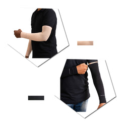 Young Wings Antibacterial Cotton Fabric Arm Protectors for Unisex (Pack of 2 - Pairs)