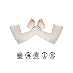 Antibacterial Arrow Fashion Arm Protectors for Women (Pack of 1 - pair, UPF 50+)