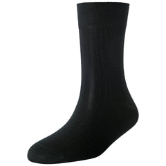 Men's Fine 6x1 Rib Mid Socks