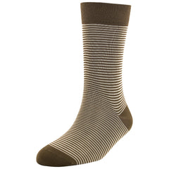 Men's Pin Stripe Standard Length Socks