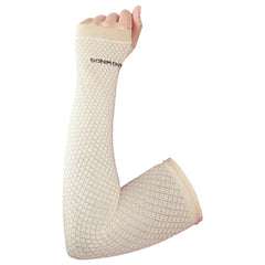 Antibacterial Square Fashion Arm Protectors for Women (Pack of 1 - Pair, UPF 50+)