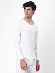 Cotstyle Men's Super Combed Cotton Fabric Top Innerwear Thermals, Charcoal-Pack of 1, Style no.TH2100