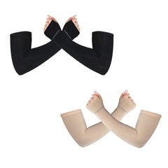 Antibacterial Arm Protectors for Women ( Pack of 2 - Pairs, UPF 50+)