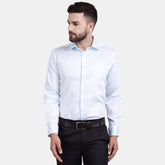 Men's Luthai Supima Mercerised Cotton Solid Regular Fit Dress Shirt