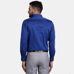 Men's Luthai Supima Mercerised Cotton Solid Regular Fit Dress Shirt