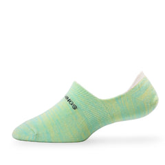 Young Wings Women's Multi Colour Cotton Fabric Design No-Show Socks - Pack of 5, Style no. 9008-W1