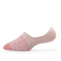 Young Wings Women's Multi Colour Cotton Fabric Design No-Show Socks - Pack of 5, Style no. 9009-W1