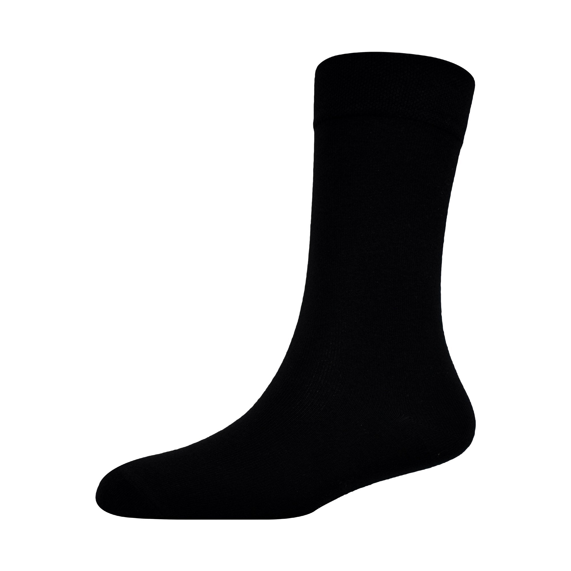 Kids Soft Cotton Black & White School Socks - (Pack of 6 Pairs)