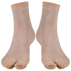 Young Wings Antibacterial Womens Cotton Thumb Ankle Socks WS1002 - Pack of 3