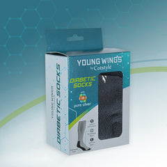 Young Wings Unisex Diabetic Socks M1-343 Pack of 1