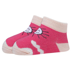 Kids Cotton Antibacterial Ankle length Socks - YW-ASP-8018 - Pack of 5 Pairs