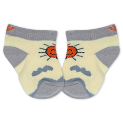 Kids Cotton Antibacterial Ankle length Socks - YW-ASP-8018 - Pack of 5 Pairs