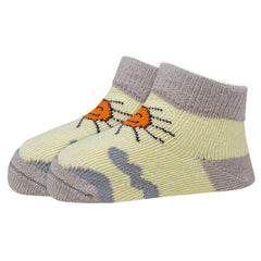 Kids Cotton Antibacterial Ankle length Socks - YW-ASP-8018 - Pack of 5 Pairs