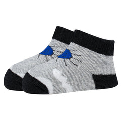 Kids Cotton Antibacterial Ankle length Socks - YW-ASP-8018 - Pack of 5 Pairs