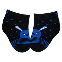 Kids Cotton Antibacterial Ankle length Socks - YW-ASP-8017 - Pack of 5 Pairs