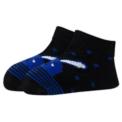 Kids Cotton Antibacterial Ankle length Socks - YW-ASP-8017 - Pack of 5 Pairs