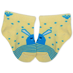 Kids Cotton Antibacterial Ankle length Socks - YW-ASP-8017 - Pack of 5 Pairs