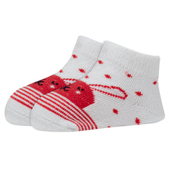 Kids Cotton Antibacterial Ankle length Socks - YW-ASP-8017 - Pack of 5 Pairs