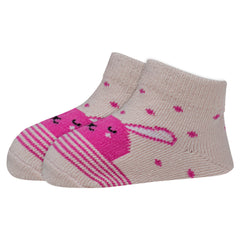 Kids Cotton Antibacterial Ankle length Socks - YW-ASP-8017 - Pack of 5 Pairs