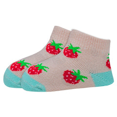 Kids Cotton Antibacterial Ankle length Socks - YW-ASP-8019 - Pack of 5 Pairs