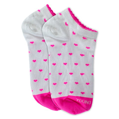 Young Wings Womens YW-W2-4011 Shock Color Socks - Pack of 2