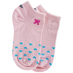 Women's Low Ankle Antibacterial Cotton socks with Embroidery Fancy- YW-W1-6003