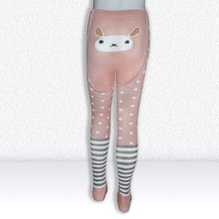 Young Wings Antibacterial Kids Circle & Stripe Design Tights - DT 1006 - Pack of 1