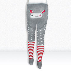 Young Wings Antibacterial Kids Circle & Stripe Design Tights - DT 1006 - Pack of 1