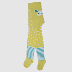 Young Wings Antibacterial Kids Circle & Stripe Design Tights - DT 1006 - Pack of 1