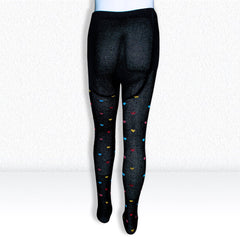 Young Wings Antibacterial Kids Heart Design Tights - DT 1003 - Pack of 1