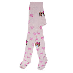 Young Wings Antibacterial Kids Bow Design Tights - DT 1004 - Pack of 1
