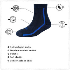 Men's AL044 Pack of 3 Ankle Socks
