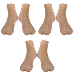 Young Wings Antibacterial Womens Cotton Thumb Ankle Socks 5001 - Pack of 3