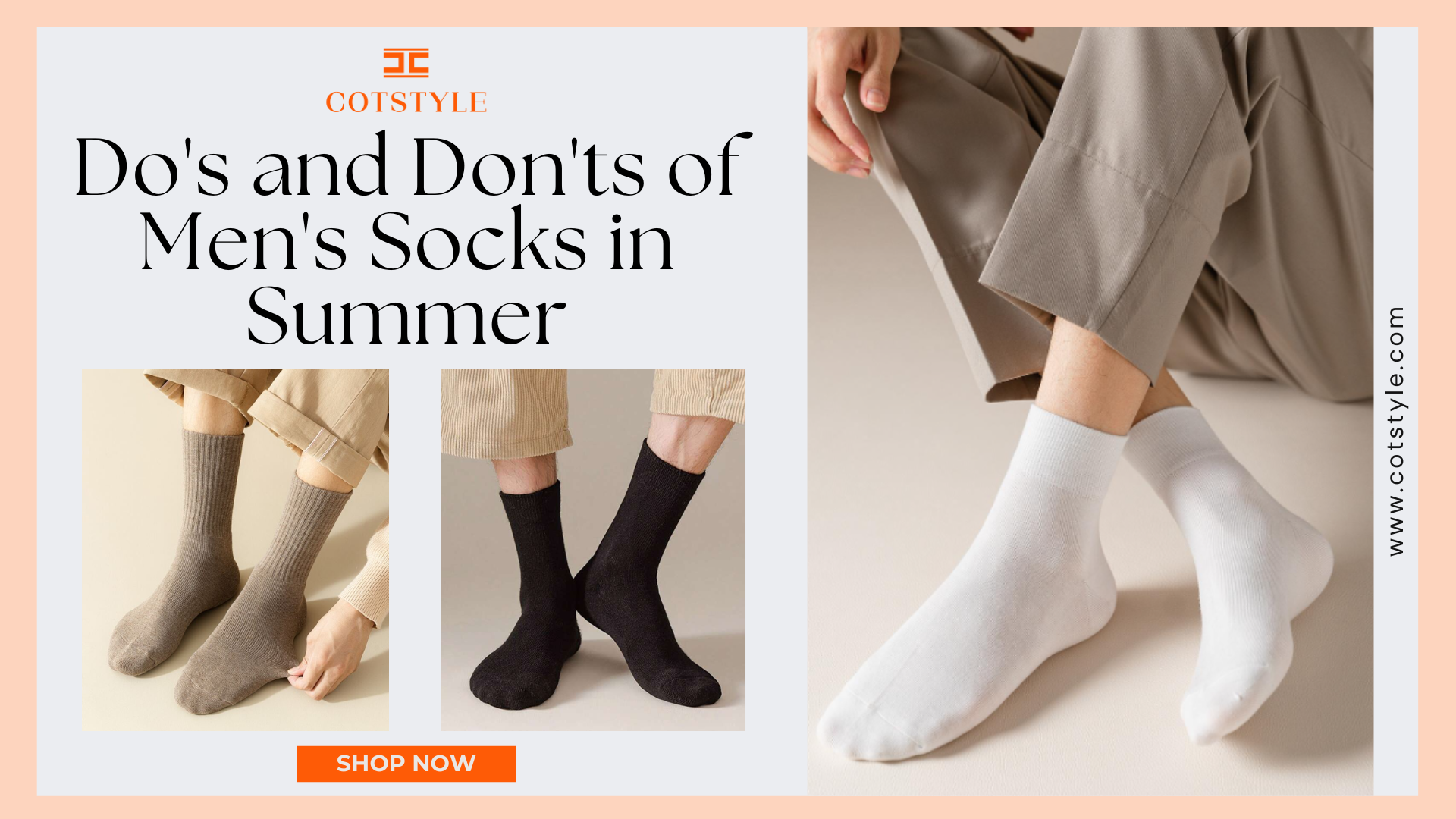 Do's and Don'ts of Men's Socks in Summer
