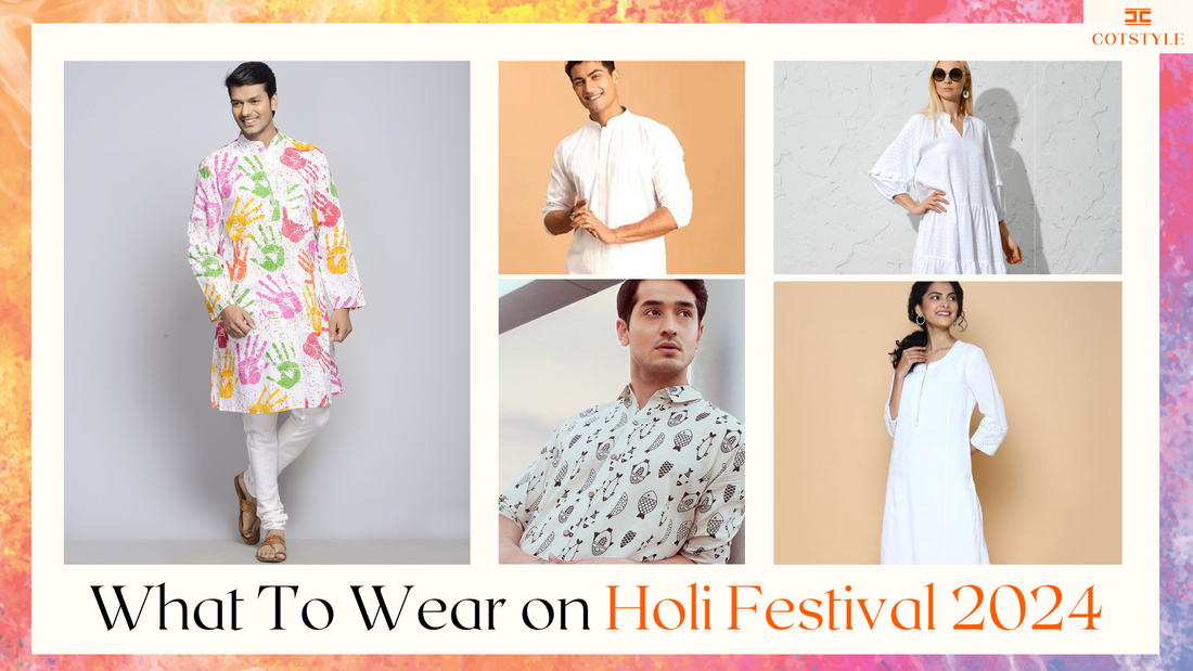holi festival dress code Trending & Vibrant Holi Outfits For Men And Women