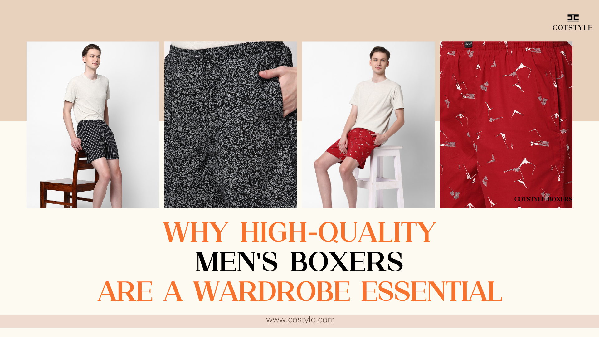 Why High-Quality Men's Boxers Are a Wardrobe Essential