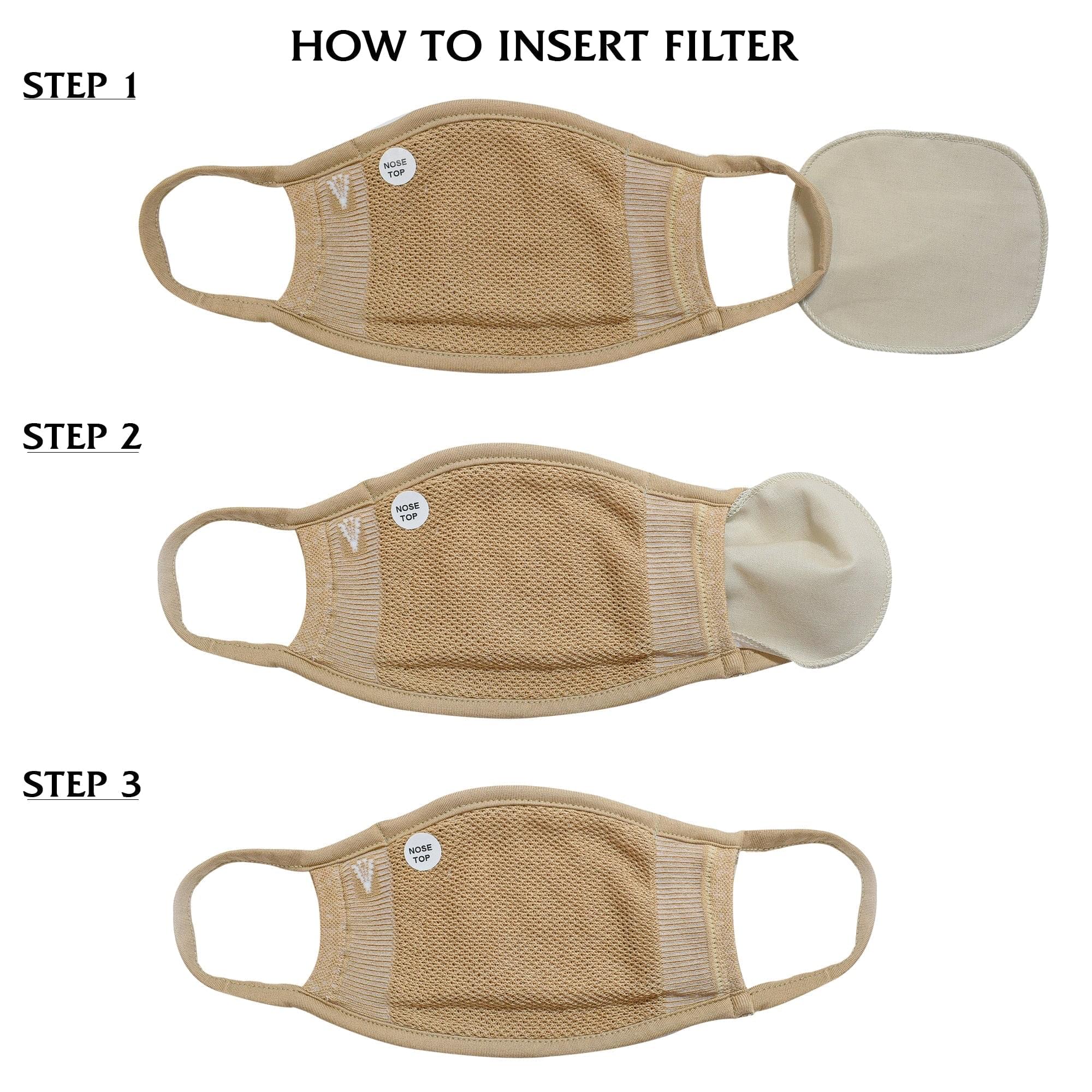 4-Layer Anti-Bacterial Protection Mask for Adults (Unisex) - Pack of 4