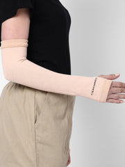 Antibacterial Diamond Big Fashion Arm Protectors for Women (Pack of 1 - Pair, UPF 50+)