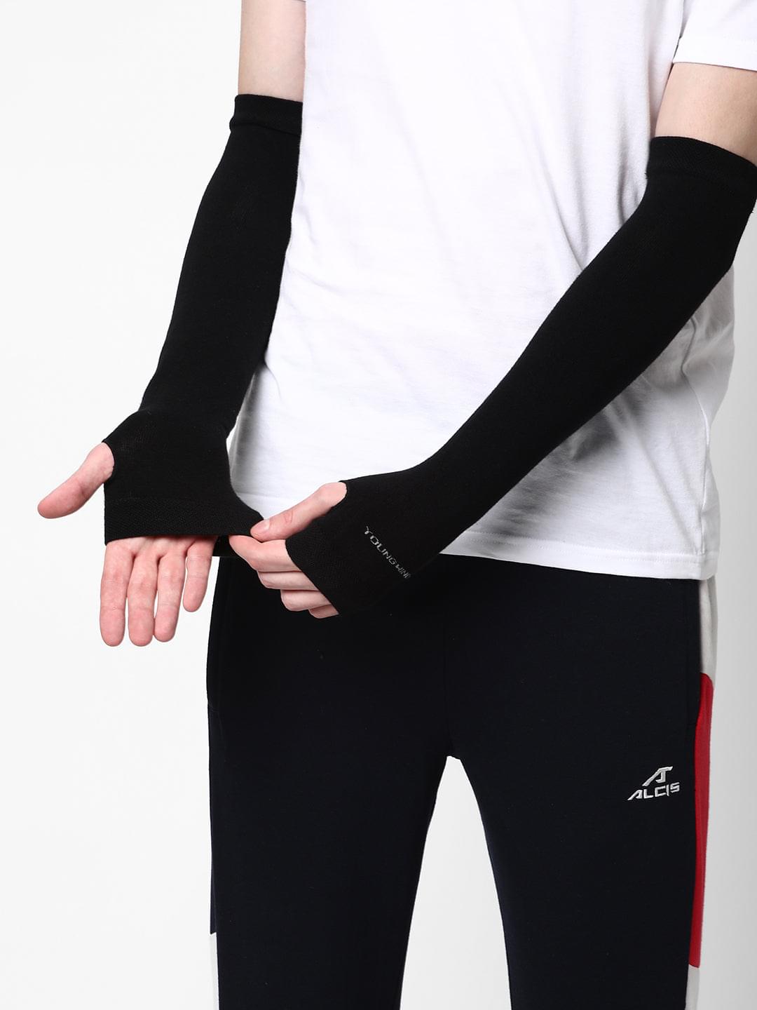 Antibacterial Arm Protectors/Sleeves for Men (Pack of 1 - Pair, UPF 50+)