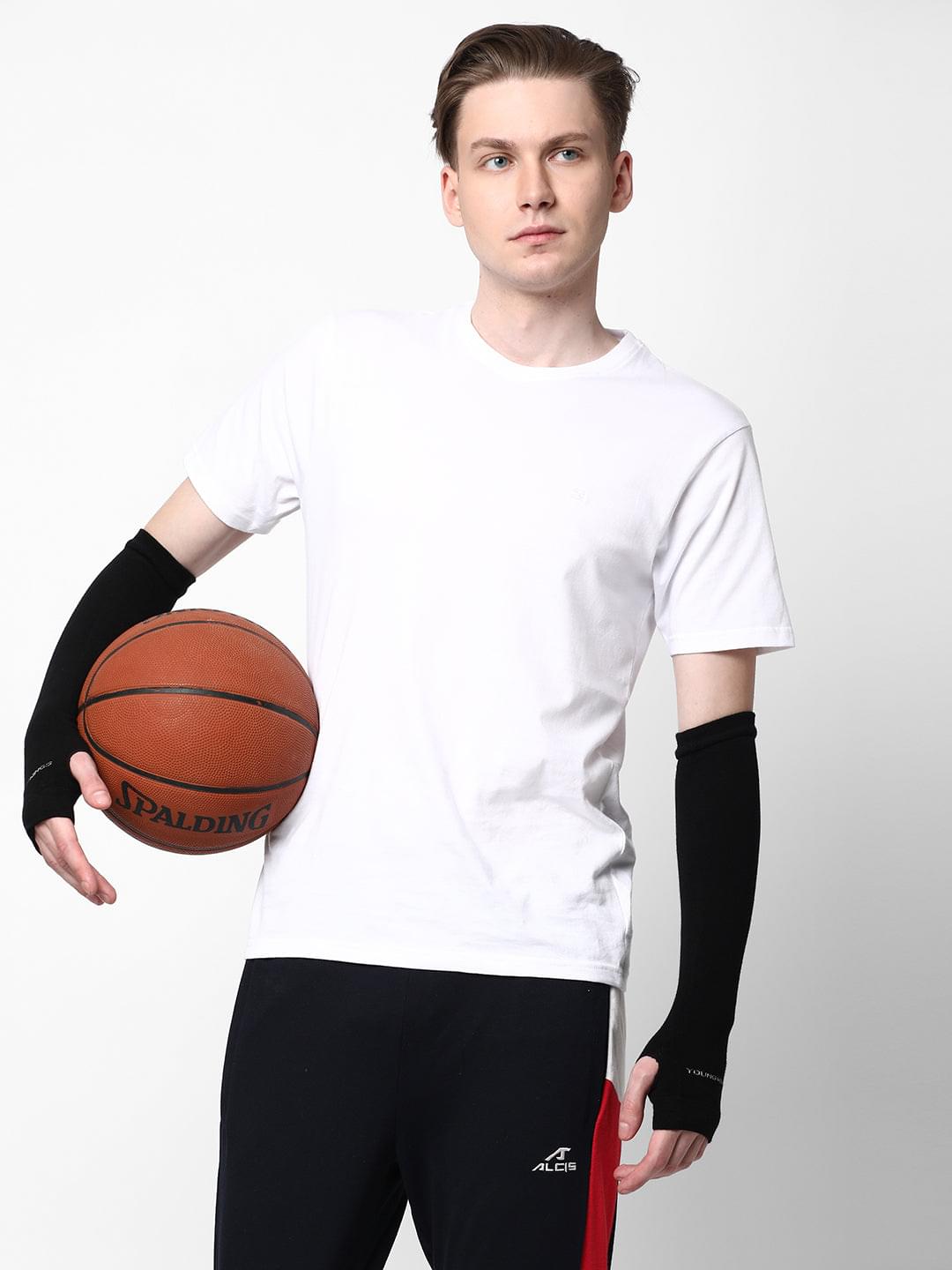 Antibacterial Arm Protectors/Sleeves for Men (Pack of 1 - Pair, UPF 50+)