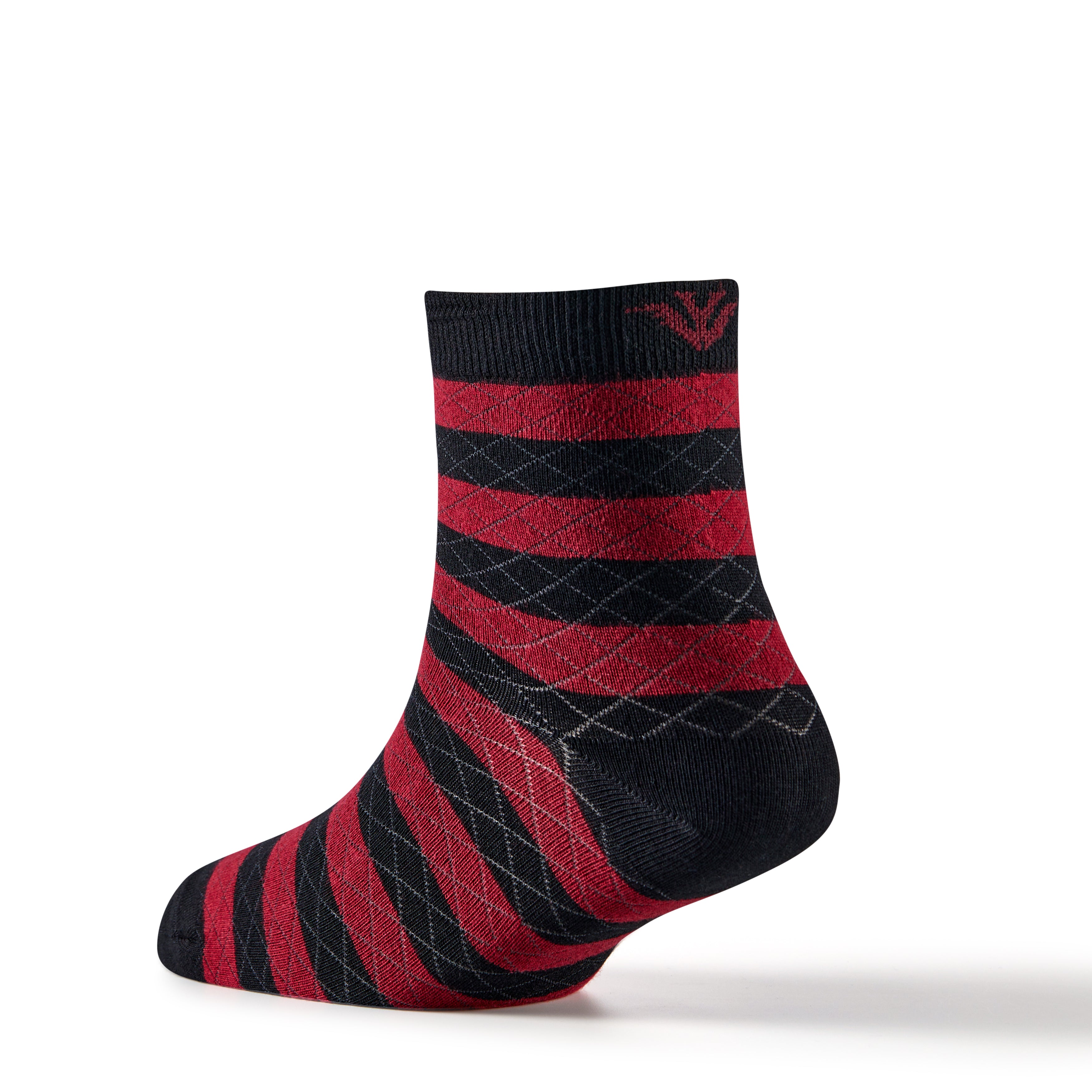 Young Wings Multicolor Self Design Free Size Ankle length Causal & Formal Wear Socks-(Pack of 5, Style no. M1-289N)
