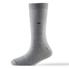 Young Wings Multicolor Self Design Free Size Calf Length Solid Causal & Formal Wear Socks-(Pack of 5, Style No.3400-M1)